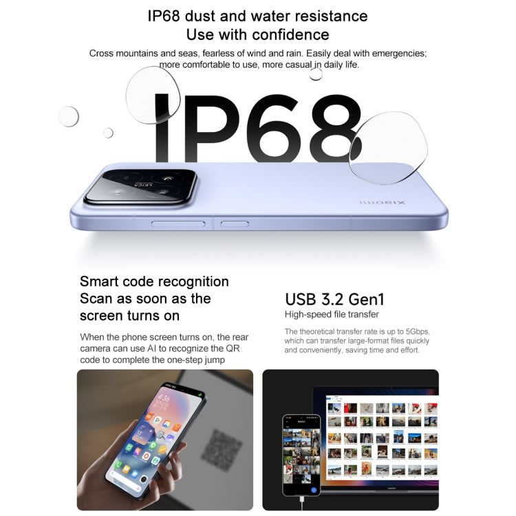 Xiaomi 15, 16GB+1TB, 6.36 inch Xiaomi HyperOS 2 Snapdragon 8 Elite Octa Core 3nm up to 4.32GHz, NFC, Network: 5G, Xiaomi 15, 16GB+1TB