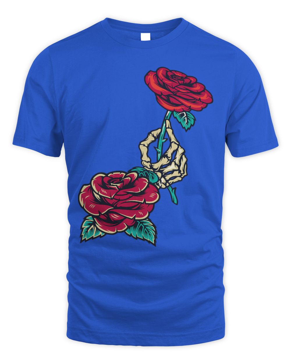 Cute Skull Hand Holding a Red Rose costume funny halloween