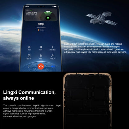 HUAWEI Mate 60 Pro, Screen Fingerprint Identification, 6.82 inch HarmonyOS 4.0 Kirin 9000S Octa Core up to 2.62GHz, NFC, OTG, Not Support Google Play, 12GB+512GB, 12GB+1TB