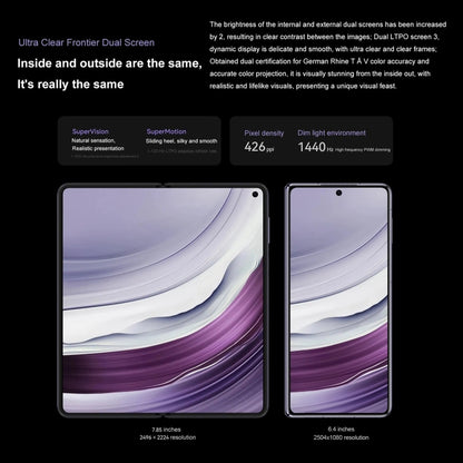 HUAWEI Mate X5, 7.85 inch + 6.4 inch HarmonyOS 4.0.0 Kirin 9000S 7nm Octa-Core 2.16GHz, OTG, NFC, Not Support Google Play, 12GB+256GB, 12GB+512GB, 16GB+512GB, 16GB+512GB Collector Edition, 16GB+1TB Collector Edition