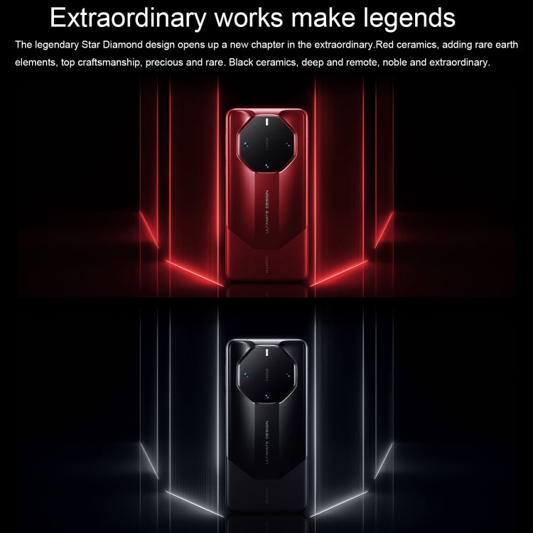 HUAWEI Mate 60 RS ULTIMATE DESIGN, Screen Fingerprint Identification, 6.82 inch HarmonyOS 4.0 Kirin 9000S Octa Core up to 2.62GHz, NFC, OTG, Not Support Google Play, 16GB+512GB, 16GB+1TB