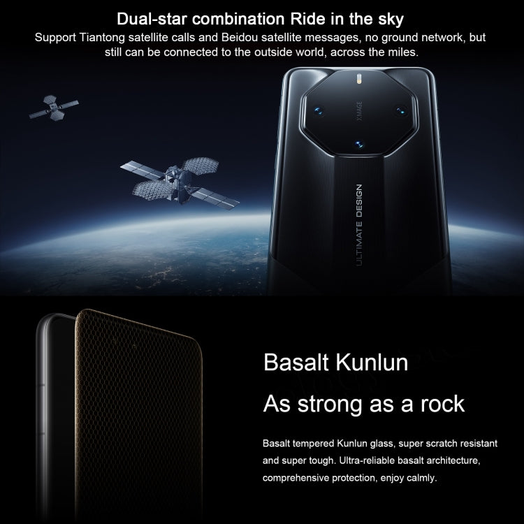 HUAWEI Mate 60 RS ULTIMATE DESIGN, Screen Fingerprint Identification, 6.82 inch HarmonyOS 4.0 Kirin 9000S Octa Core up to 2.62GHz, NFC, OTG, Not Support Google Play, 16GB+512GB, 16GB+1TB