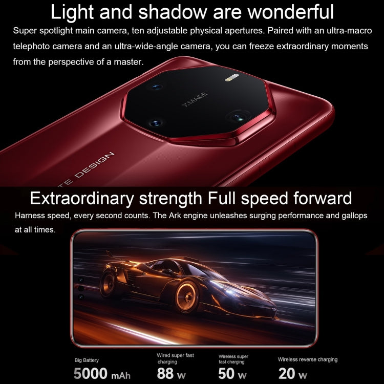 HUAWEI Mate 60 RS ULTIMATE DESIGN, Screen Fingerprint Identification, 6.82 inch HarmonyOS 4.0 Kirin 9000S Octa Core up to 2.62GHz, NFC, OTG, Not Support Google Play, 16GB+512GB, 16GB+1TB