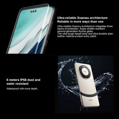 HUAWEI Mate 60 Pro+, Screen Fingerprint Identification, 6.82 inch HarmonyOS 4.0 Kirin 9000S Octa Core up to 2.62GHz, NFC, OTG, Not Support Google Play, 16GB+512GB, 16GB+1TB