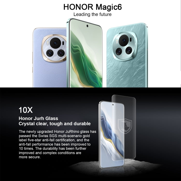 Honor Magic6, 6.78 inch Magic OS 8.0 Snapdragon 8 Gen 3 Octa Core up to 3.3GHz, Network: 5G, OTG, NFC, Support Google Play, 12GB+256GB, 16GB+256GB, 16GB+512GB
