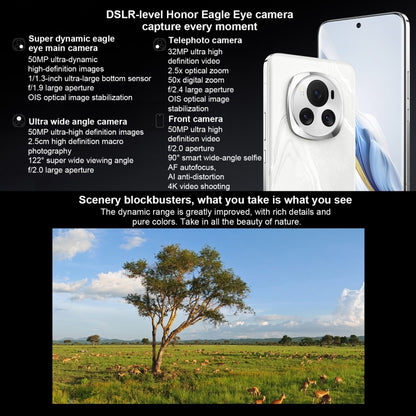 Honor Magic6, 6.78 inch Magic OS 8.0 Snapdragon 8 Gen 3 Octa Core up to 3.3GHz, Network: 5G, OTG, NFC, Support Google Play, 12GB+256GB, 16GB+256GB, 16GB+512GB
