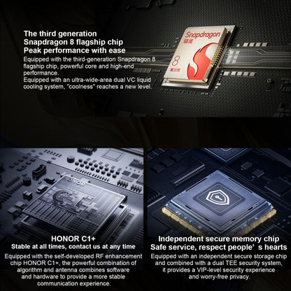 Honor Magic6, 6.78 inch Magic OS 8.0 Snapdragon 8 Gen 3 Octa Core up to 3.3GHz, Network: 5G, OTG, NFC, Support Google Play, 12GB+256GB, 16GB+256GB, 16GB+512GB