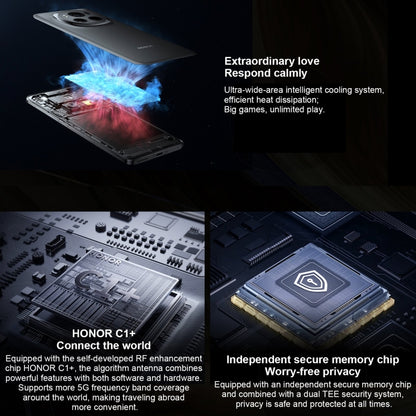 Honor Magic6 Pro,  6.8 inch Magic OS 8.0 Snapdragon 8 Gen 3 Octa Core up to 3.3GHz, Network: 5G, OTG, NFC, Support Google Play, 12GB+256GB, 16GB+512GB, 16GB+1TB