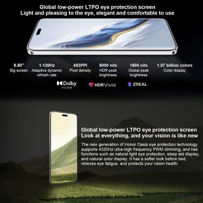 Honor Magic6 Pro,  6.8 inch Magic OS 8.0 Snapdragon 8 Gen 3 Octa Core up to 3.3GHz, Network: 5G, OTG, NFC, Support Google Play, 12GB+256GB, 16GB+512GB, 16GB+1TB