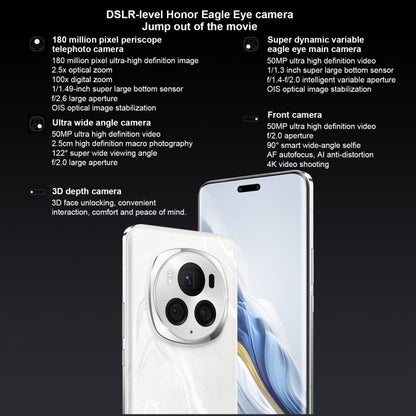 Honor Magic6 Pro,  6.8 inch Magic OS 8.0 Snapdragon 8 Gen 3 Octa Core up to 3.3GHz, Network: 5G, OTG, NFC, Support Google Play, 12GB+256GB, 16GB+512GB, 16GB+1TB