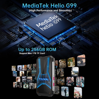 Unihertz Tank mini 1 / 8849, 100MP Camera, 4.3 inch Android 13 Helio G99 Octa Core, Network: 4G, Tank mini 1 12GB+256GB