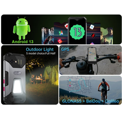 Unihertz Tank mini 1 / 8849, 100MP Camera, 4.3 inch Android 13 Helio G99 Octa Core, Network: 4G, Tank mini 1 8GB+256GB
