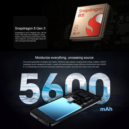 Honor Magic6 Ultimate,  6.8 inch Magic OS 8.0 Snapdragon 8 Gen 3 Octa Core up to 3.3GHz, Network: 5G, OTG, NFC, Support Google Play, 16GB+512GB, 16GB+1TB