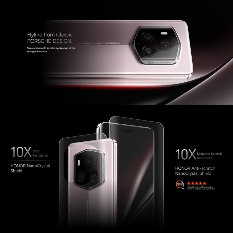 Honor Magic6 RSR Porsche Design,  6.8 inch Magic OS 8.0 Snapdragon 8 Gen 3 Octa Core up to 3.3GHz, Network: 5G, OTG, NFC, Support Google Play, 24GB+1TB