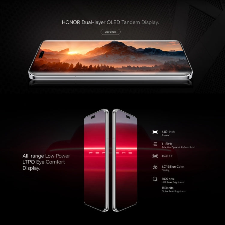 Honor Magic6 RSR Porsche Design,  6.8 inch Magic OS 8.0 Snapdragon 8 Gen 3 Octa Core up to 3.3GHz, Network: 5G, OTG, NFC, Support Google Play, 24GB+1TB