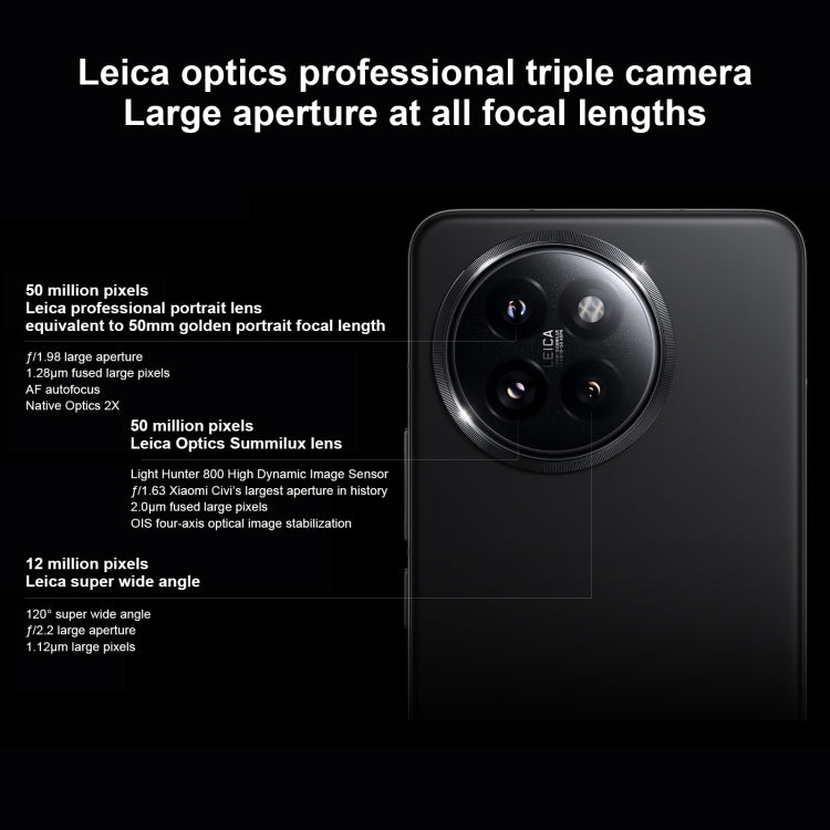 Xiaomi Civi 4 Pro,  6.55 inch Xiaomi HyperOS Snapdragon 8s Gen 3 Octa Core 4nm up to 3.0GHz, NFC, Network: 5G, 12GB+256GB, 12GB+512GB, 16GB+512GB