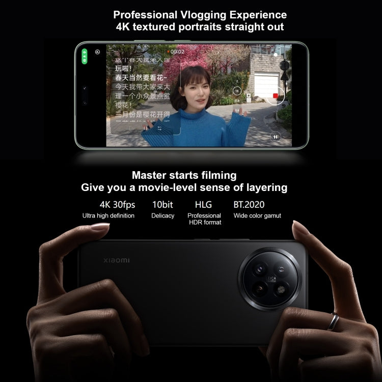 Xiaomi Civi 4 Pro,  6.55 inch Xiaomi HyperOS Snapdragon 8s Gen 3 Octa Core 4nm up to 3.0GHz, NFC, Network: 5G, 12GB+256GB, 12GB+512GB, 16GB+512GB