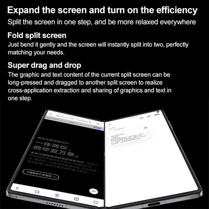 vivo X Fold3, Face ID / Fingerprint Identification, 8.03 inch + 6.53 inch Android 14 OriginOS 4 Snapdragon 8 Gen 2 Octa Core 3.25GHz, OTG, NFC, Network: 5G, 12GB+256GB, 16GB+256GB, 16GB+512GB, 16GB+1TB