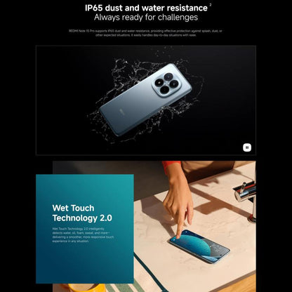 Xiaomi Redmi Note 15 Pro 4G Global, 8GB+256GB, In-screen Fingerprint, 6.77 inch Xiaomi HyperOS 2 MediaTek Helio G200-Ultra Octa Core, Network: 4G, NFC, 8GB+256GB