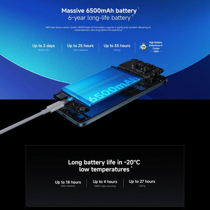 Xiaomi Redmi Note 15 Pro 4G Global, 12GB+512GB, In-screen Fingerprint, 6.77 inch Xiaomi HyperOS 2 MediaTek Helio G200-Ultra Octa Core, Network: 4G, NFC, 12GB+512GB