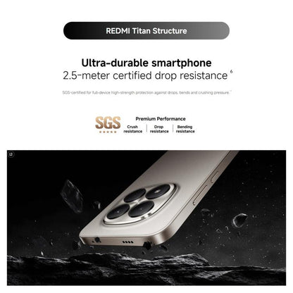 Xiaomi Redmi Note 15 Pro 5G Global, 12GB+512GB, In-screen Fingerprint, 6.83 inch Xiaomi HyperOS 2 MediaTek Dimensity 7400-Ultra Octa Core, Network: 5G, NFC, 12GB+512GB