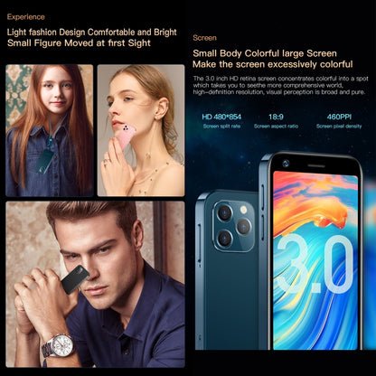 SOYES XS12 Pro, 4GB+32GB, 3.0 inch Android 10.0 MTK6750 Octa Core, Bluetooth, WiFi, FM, OTG, Network: 4G, Dual SIM, Support Google Play, 4GB+32GB