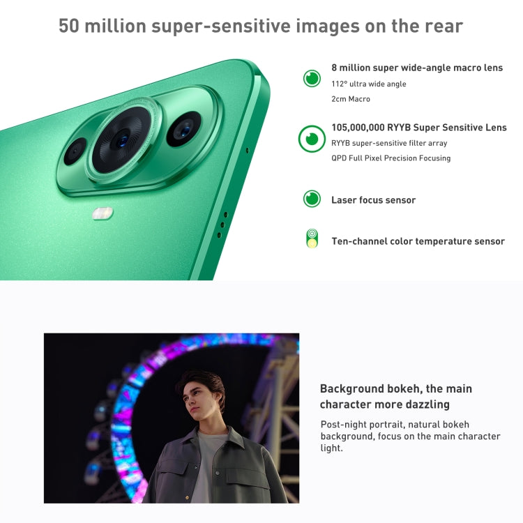 Dual Back Cameras, Screen Fingerprint Identification, 6.7 inch Kunlun Glass HarmonyOS Qualcomm Snapdragon 778G 4G Octa Core up to 2.4GHz, Network: 4G, OTG, NFC, Not Support Google Play, nova 11 256GB Kunlun Glass
