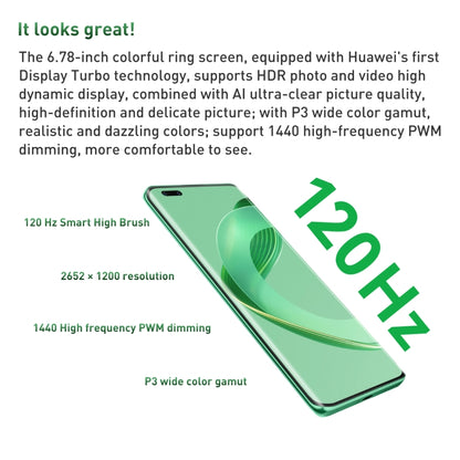Dual Back + Dual Front Cameras, Screen Fingerprint Identification, 6.78 inch HarmonyOS Qualcomm Snapdragon 778G 4G Octa Core up to 2.4GHz, Network: 4G, OTG, NFC, Not Support Google Play, nova 11 Pro 256GB, nova 11 Pro 256GB Kunlun Glass