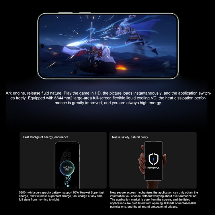 HUAWEI Mate 70, 12GB+256GB, Harmony AI, Side Fingerprint Identification, 6.7 inch HarmonyOS 4.3, NFC, OTG, Not Support Google Play, Mate 70, 12GB+256GB