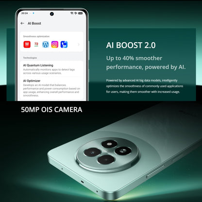 Realme 13, 12GB+512GB, Side Fingerprint Identification, 6.72 inch Realme UI 5.0 Dimensity 6300 5G Octa Core, Network: 5G, Realme 13, 12GB+512GB