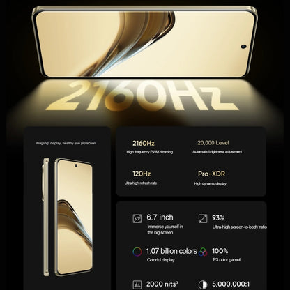 Realme 13 Pro+, 12GB+256GB, Screen Fingerprint Identification, 6.7 inch Realme UI 5.0 Snapdragon 7s Gen 2 Octa Core, NFC, Network: 5G, 12GB+256GB