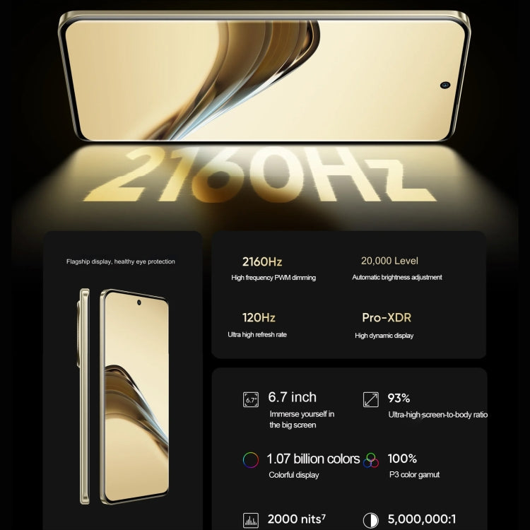 Realme 13 Pro+, 12GB+512GB, Screen Fingerprint Identification, 6.7 inch Realme UI 5.0 Snapdragon 7s Gen 2 Octa Core, NFC, Network: 5G, 12GB+512GB