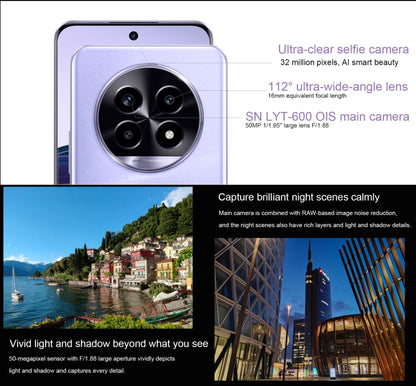 Realme 13 Pro Extreme Edition, 12GB+256GB, Screen Fingerprint Identification, 6.7 inch Realme UI 5.0 Snapdragon 7s Gen 2 Octa Core, NFC, Network: 5G, 12GB+512GB