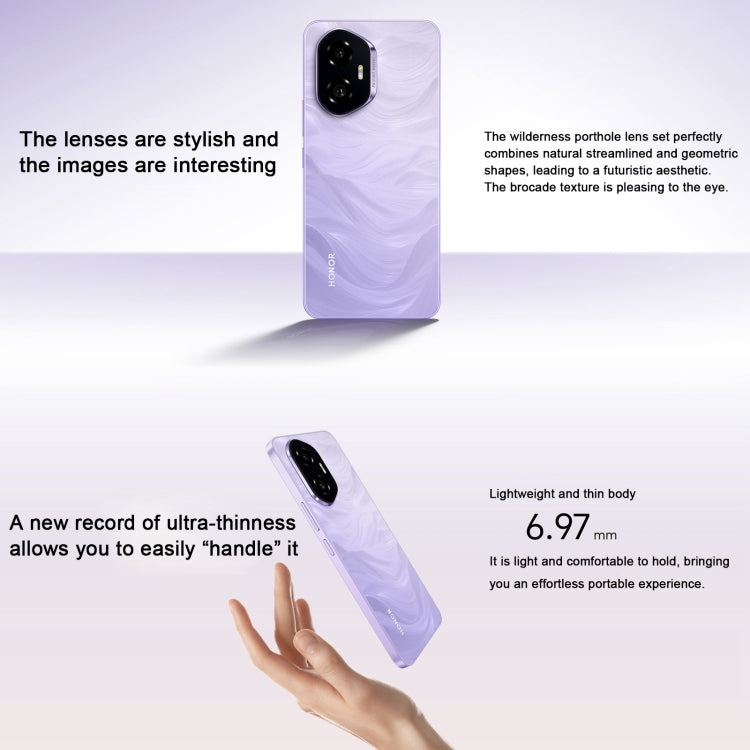 Honor 300, 12GB+512GB, Screen Fingerprint, 6.7 inch MagicOS 9.0 / Android 15 Snapdragon 7 Gen 3 Octa Core, Network: 5G, NFC, OTG, Not Support Google Play, Honor 300, 12GB+512GB