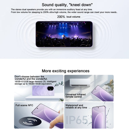 Honor 300, 12GB+512GB, Screen Fingerprint, 6.7 inch MagicOS 9.0 / Android 15 Snapdragon 7 Gen 3 Octa Core, Network: 5G, NFC, OTG, Not Support Google Play, Honor 300, 12GB+512GB