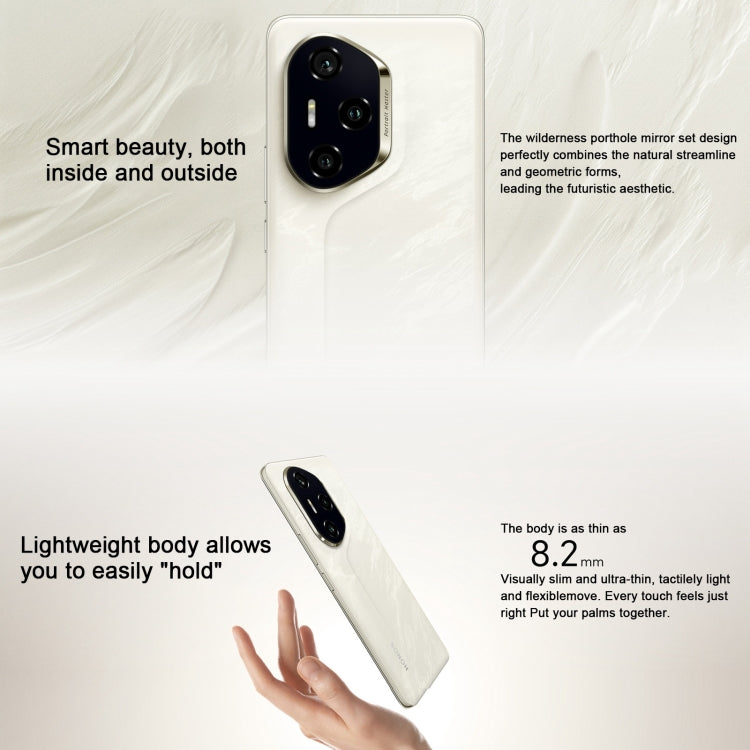 Honor 300 Pro, 12GB+512GB, Screen Fingerprint, 6.78 inch MagicOS 9.0 / Android 15 Snapdragon 8 Gen 3 Octa Core, Network: 5G, NFC, OTG, Not Support Google Play, Honor 300 Pro, 16GB+512GB