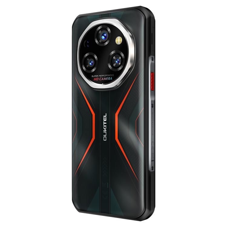Oukitel WP55 Pro 5G Rugged Phone, 16GB+512GB, 108MP Camera, Fingerprint Identification, 6.6 inch Android 15 MediaTek Dimensity 7025 Octa Core, NFC, OTG, Network: 5G, WP55 Pro