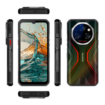 Oukitel WP55 Pro 5G Rugged Phone, 16GB+512GB, 108MP Camera, Fingerprint Identification, 6.6 inch Android 15 MediaTek Dimensity 7025 Octa Core, NFC, OTG, Network: 5G, WP55 Pro