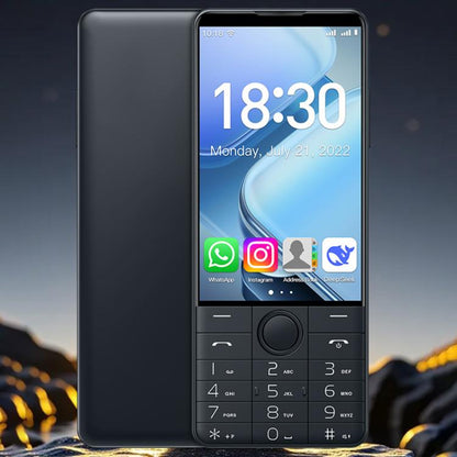 DOOV R70 Keypad Phone, 6GB+128GB, 4 inch Android 13 Mediatek MT6762 Octa Core, Network: 4G, Support Google Store, No Camera, No Camera