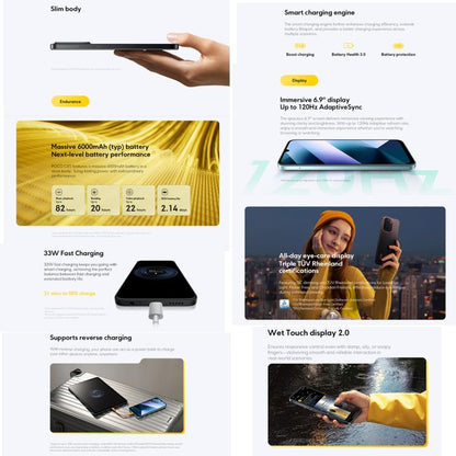 Xiaomi POCO C85 Global, 8GB+256GB, Side Fingerprint, 6.9 inch Xiaomi HyperOS 2 MediaTek Helio G81-Ultra Octa Core, NFC, Network: 4G, 8GB+256GB