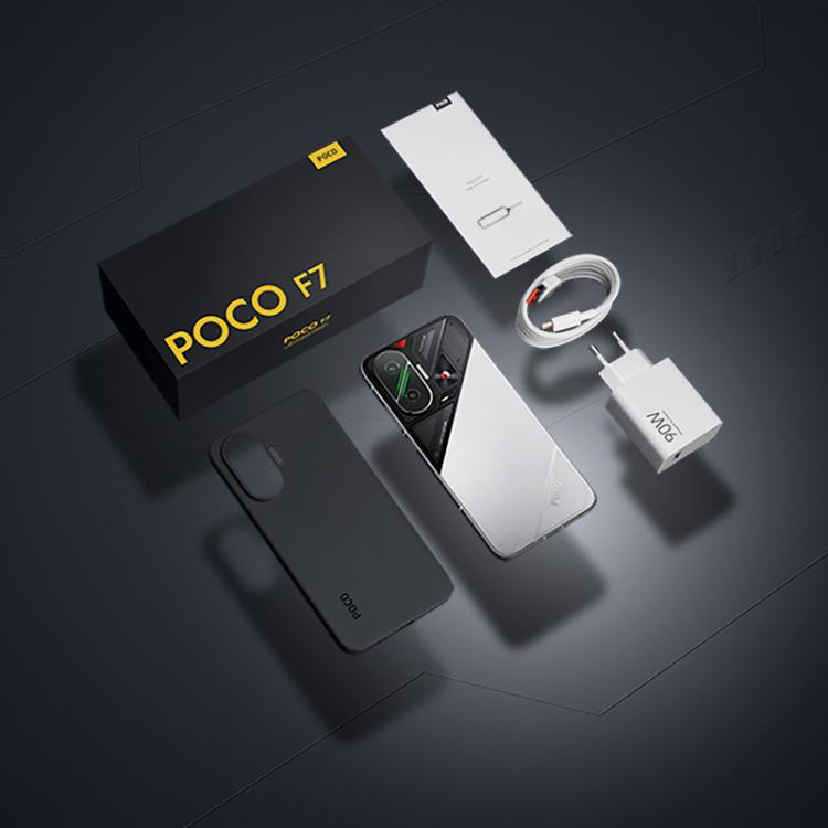Xiaomi POCO F7 Global, 12GB+512GB, In-screen Fingerprint, 6.83 inch Xiaomi HyperOS 2 Snapdragon 8s Gen 4 Octa Core, NFC, Network: 5G, 12GB+512GB