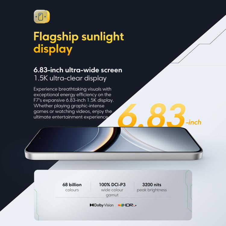 Xiaomi POCO F7 Global, 12GB+512GB, In-screen Fingerprint, 6.83 inch Xiaomi HyperOS 2 Snapdragon 8s Gen 4 Octa Core, NFC, Network: 5G, 12GB+512GB