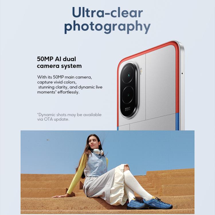 Xiaomi POCO M7 Global, 6GB+128GB, Side Fingerprint, 6.9 inch Xiaomi HyperOS 2 Snapdragon 685 4G Octa Core, NFC, Network: 4G, 6GB+128GB