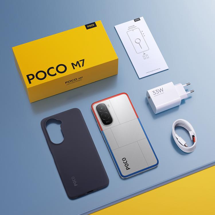 Xiaomi POCO M7 Global, 8GB+256GB, Side Fingerprint, 6.9 inch Xiaomi HyperOS 2 Snapdragon 685 4G Octa Core, NFC, Network: 4G, 8GB+256GB