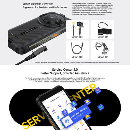 Ulefone RugKing, 8GB+256GB, IP68/IP69K Rugged Phone, 5.99 inch Android 15 Unisoc T7255 Octa Core, Network: 4G, NFC, OTG, RugKing, 8GB+256GB