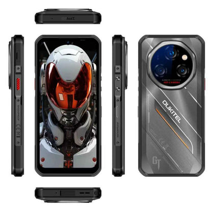 Oukitel WP62 Rugged Phone, 8GB+256GB, 108MP Camera, Fingerprint Identification, 6.6 inch Android 15 MediaTek Dimensity 7025 Octa Core, NFC, OTG, Network: 5G, 8GB+256GB