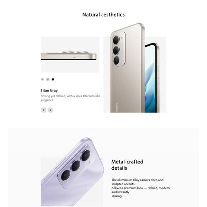 Xiaomi Redmi 15 Global, 6GB+128GB, Side Fingerprint, 6.9 inch Xiaomi HyperOS 2 Snapdragon 685 Octa Core 2.8GHz, Network: 4G, NFC, 6GB+128GB