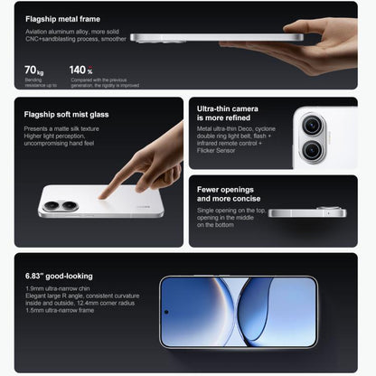 Xiaomi REDMI Turbo 4 Pro, 12GB+512GB, 6.83 inch Xiaomi HyperOS 2 Snapdragon 8s Gen 4 Octa Core, NFC, Network: 5G, 12GB+512GB