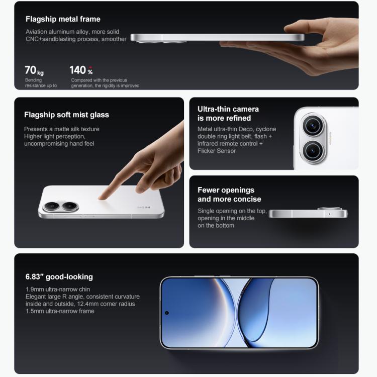 Xiaomi REDMI Turbo 4 Pro, 16GB+256GB, 6.83 inch Xiaomi HyperOS 2 Snapdragon 8s Gen 4 Octa Core, NFC, Network: 5G, 16GB+256GB