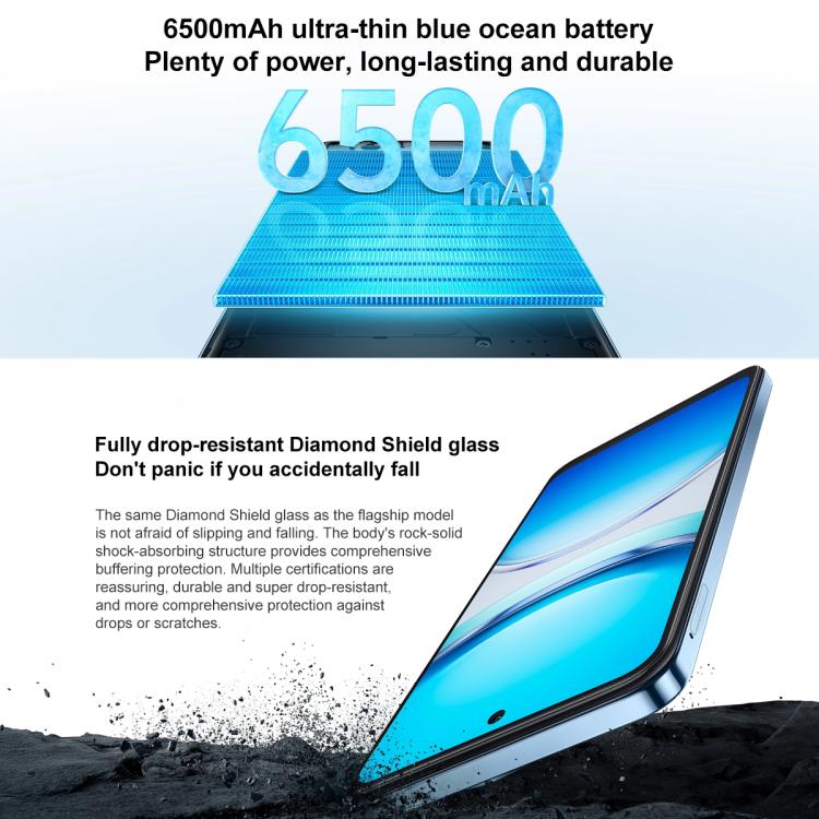vivo Y300i, 12GB+256GB, Face ID / Side Fingerprint, 6.68 inch Android 15 OriginOS 5 Snapdragon 4 Gen 2 Octa Core, OTG, NFC, Network: 5G, 12GB+256GB